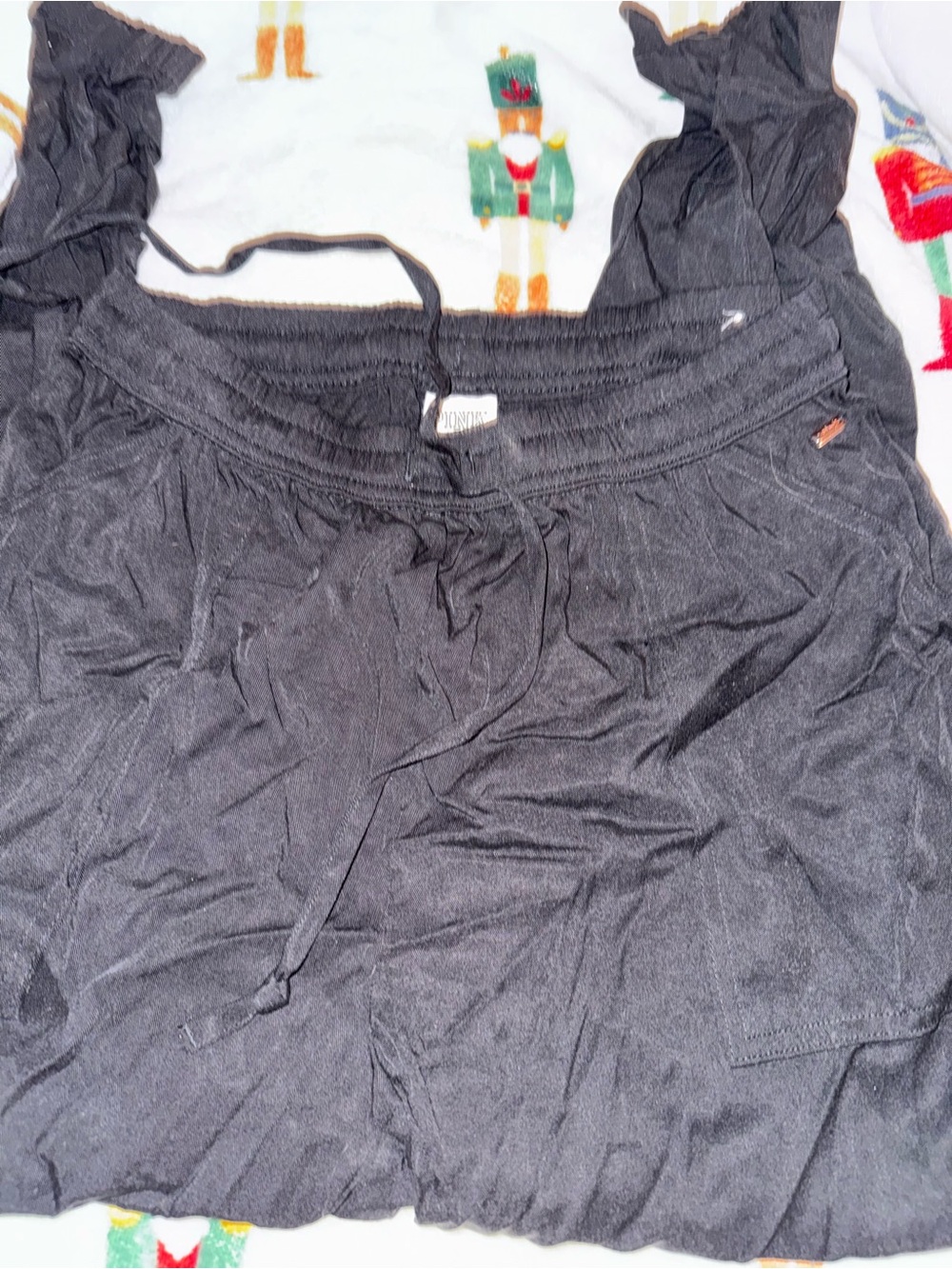 PINK Victoria's Secret Black easy joggers